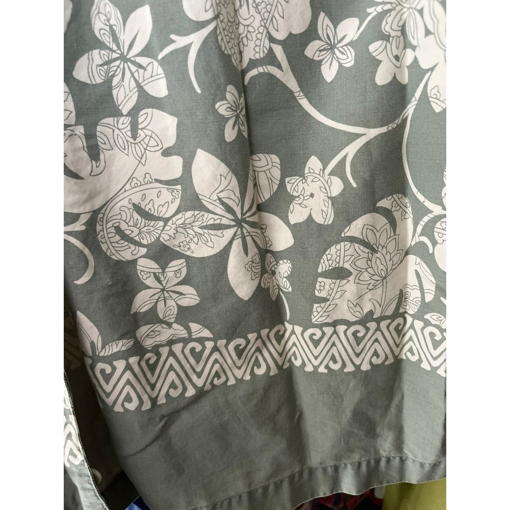 Chaps Ralph Lauren Floral Button Up Short Sleeve Shirt Men's - Picture 4 of 6